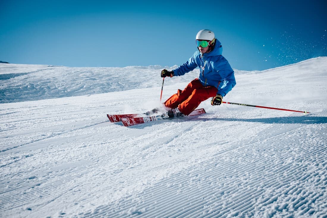 Centro de ski Corralco sobre el volcán Lonquimay